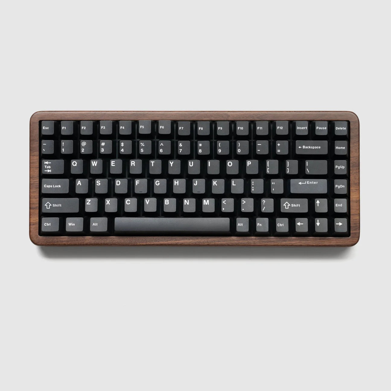 WOMIER WD75 75% VIA SUPPORT WIRELESS WOODEN KEYBOARD