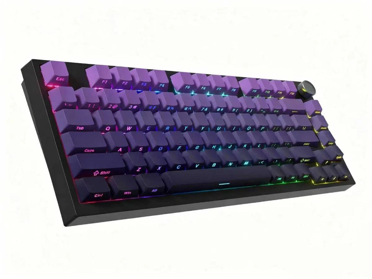 Womier WK75 75% Wireless Mechanical Keyboard with Multimedia Knob