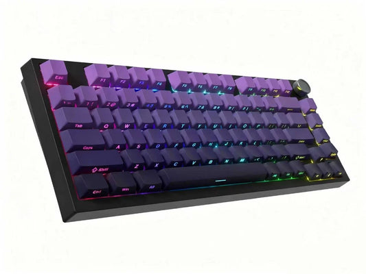 Womier WK75 75% Wireless Mechanical Keyboard with Multimedia Knob